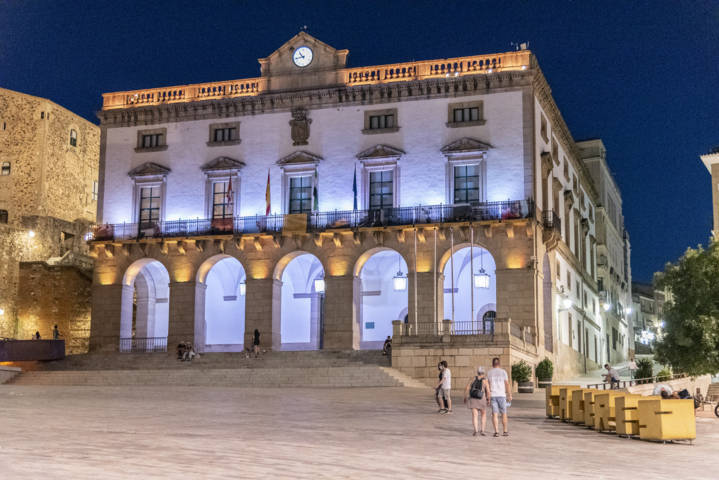 15 - Caceres - ciudad - Plaza Mayor - Ayuntamiento